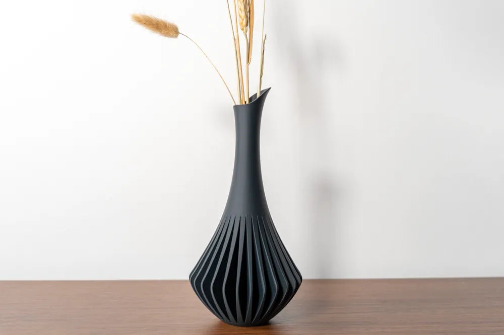 Minimalist Design Vase - Black - Premium Quality
