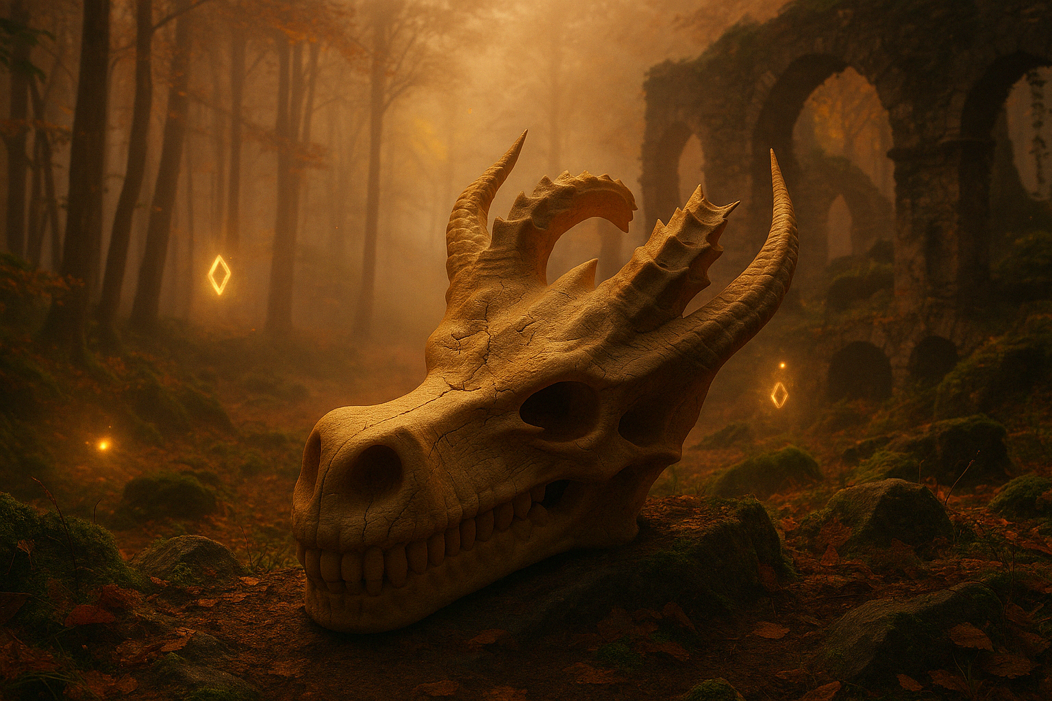 Dragon Skull -Premium Quality