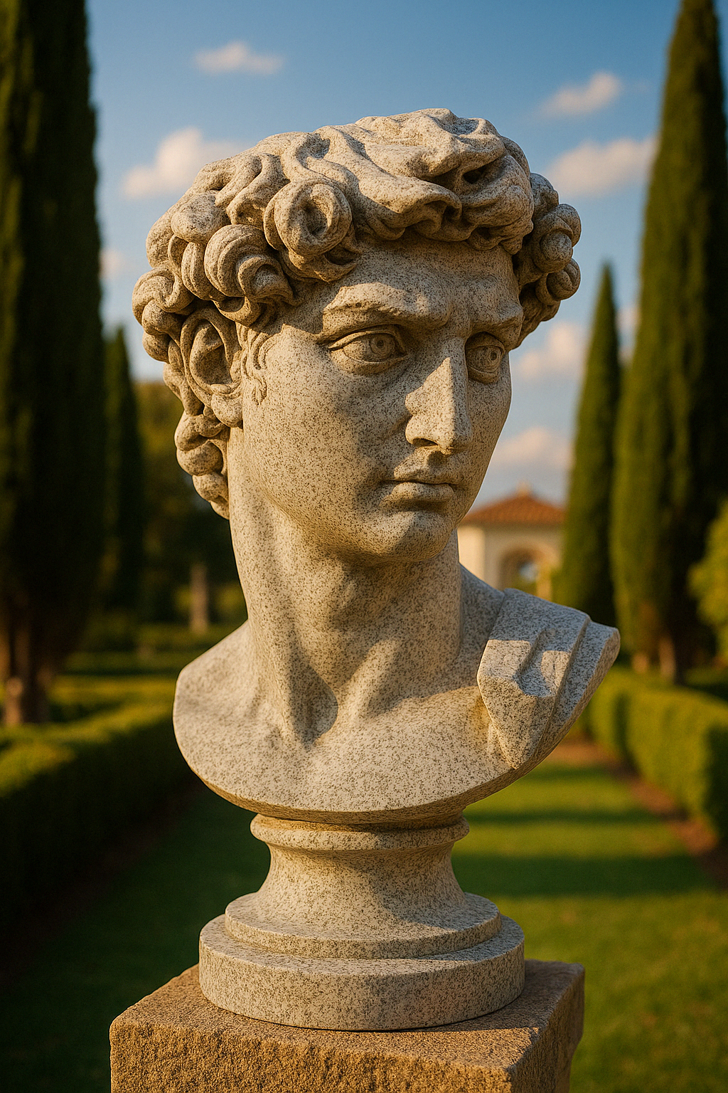 Classic Bust of David - Premium Quality