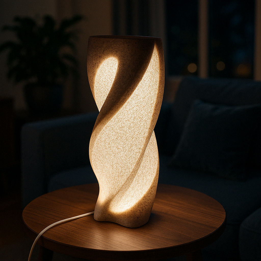 Design lamp LED White Marble - Premium Quality