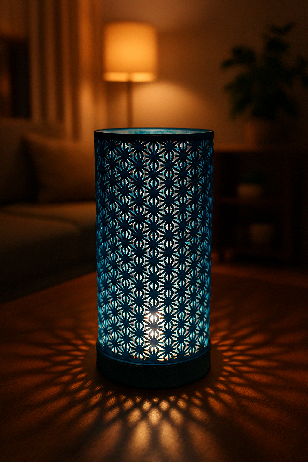 Design lamp LED Blue - Premium Quality