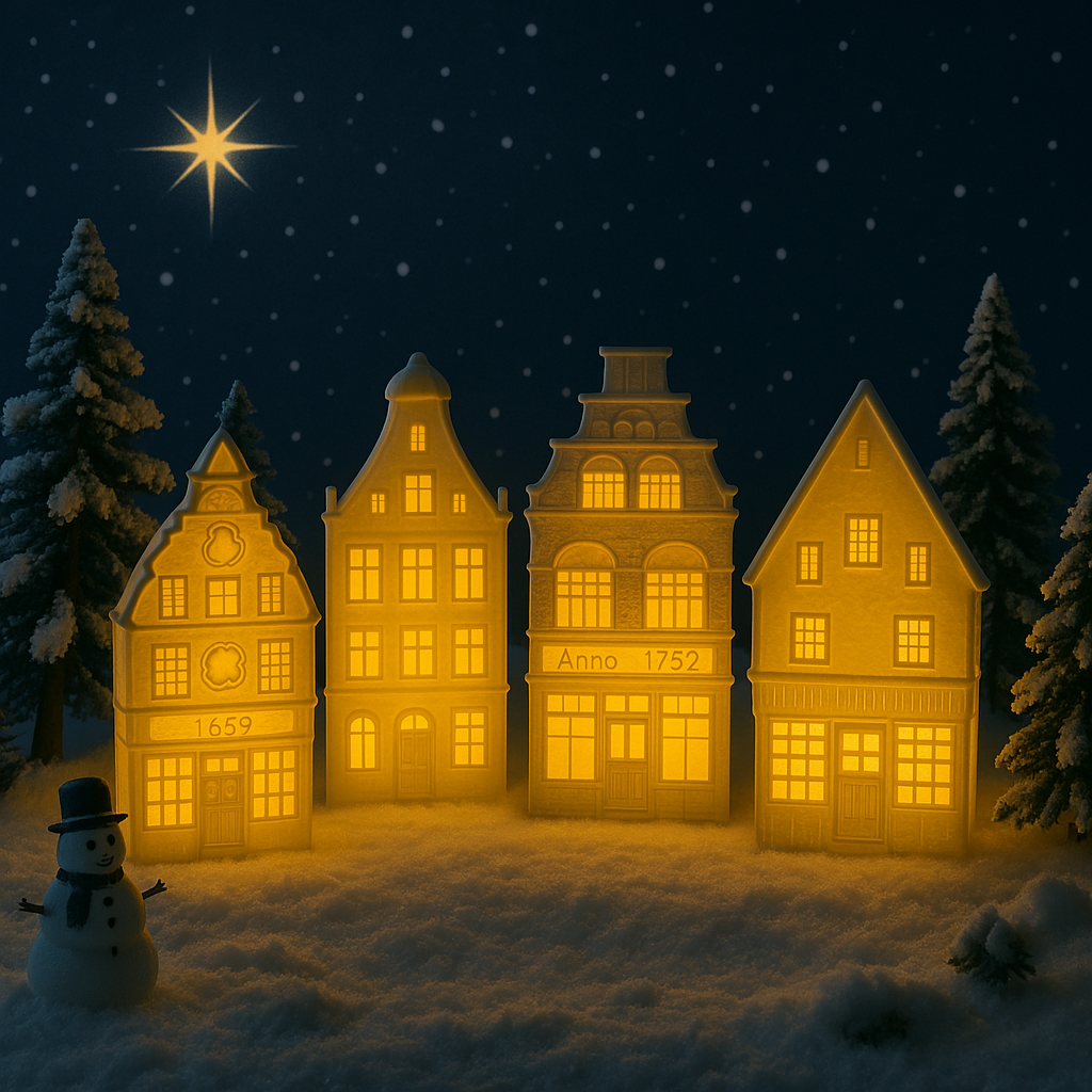 Canal House Lanterns – Atmospheric Dutch Miniatures - Premium Quality