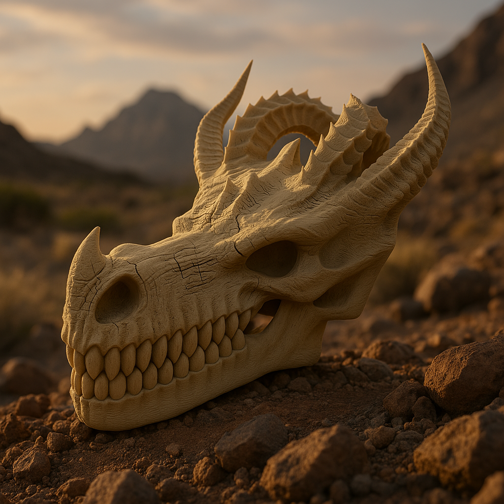 Dragon Skull -Premium Quality