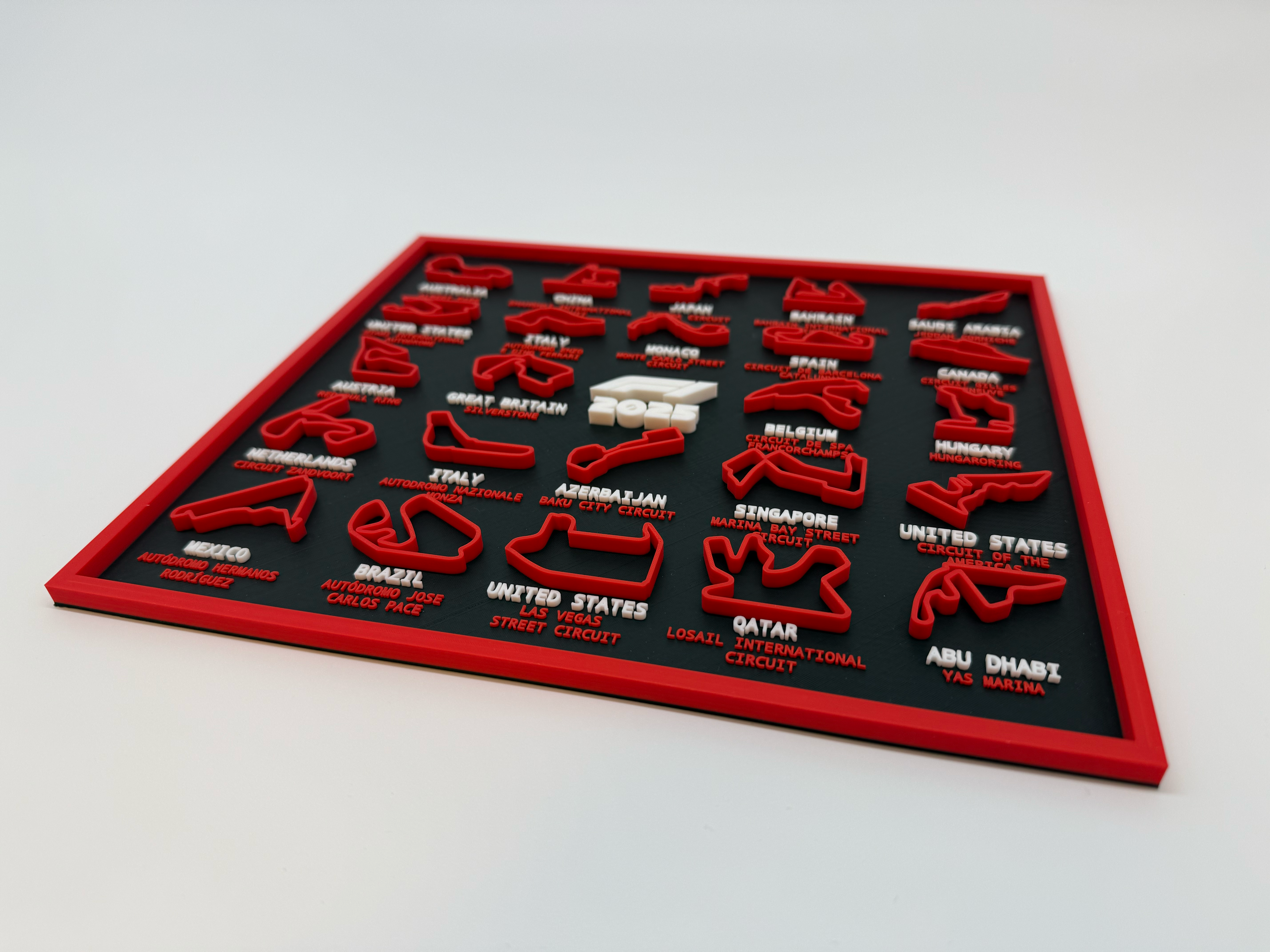 Calendar Formula 1 2025 - Premium Quality