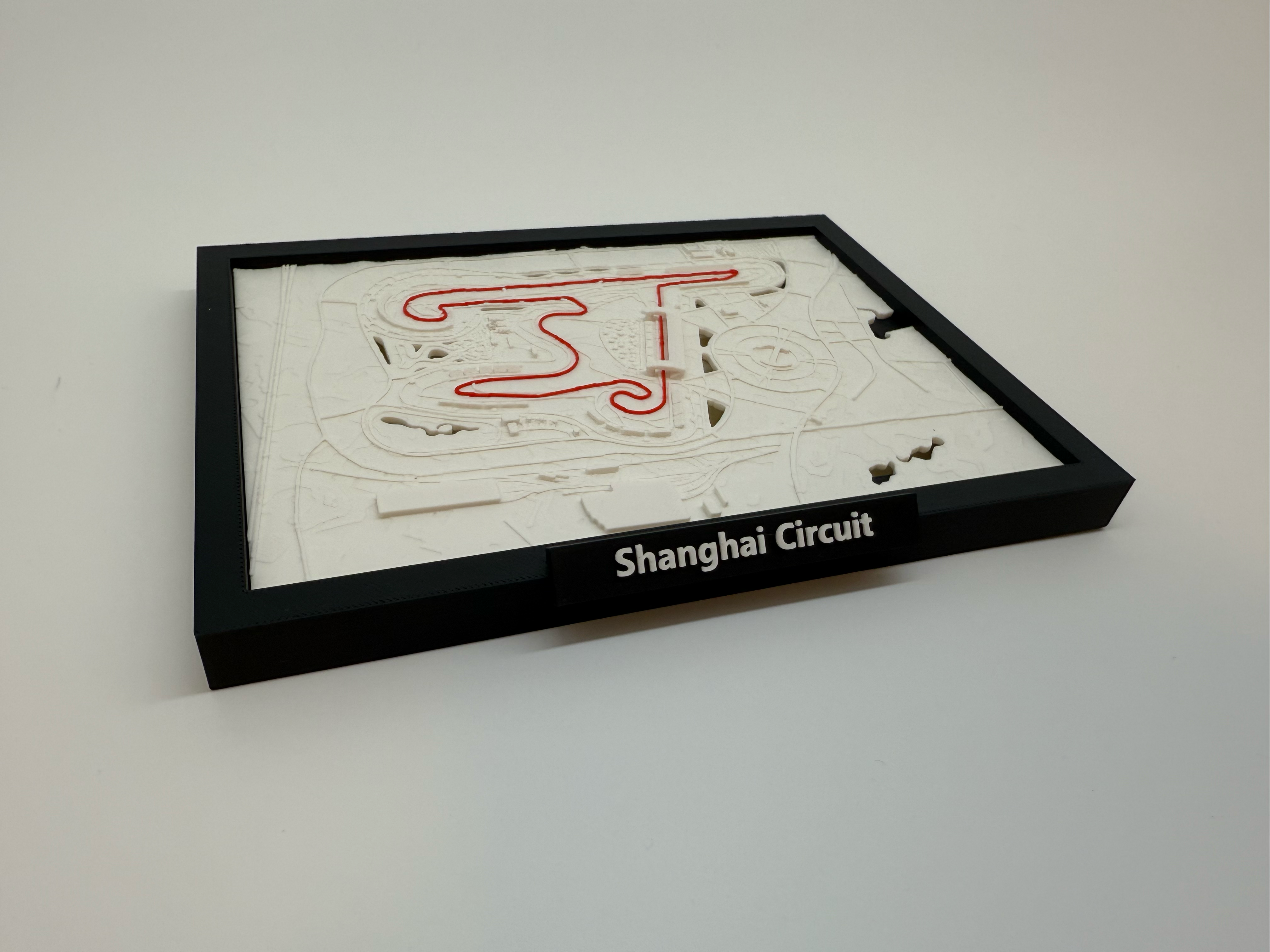 Miniature F1 Circuit: Shanghai - Premium Quality