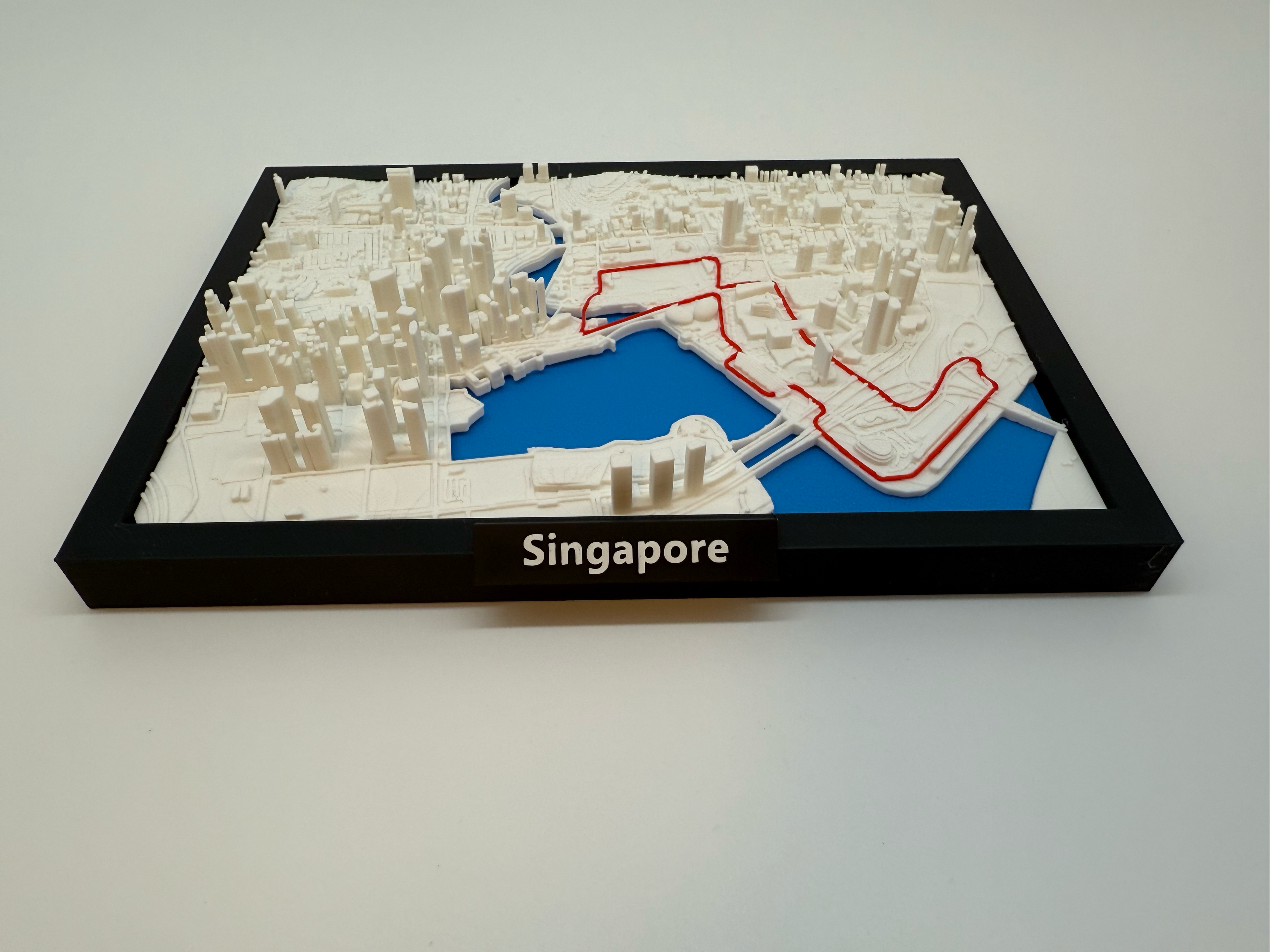 Miniature F1 Circuit: Singapore - Premium Quality