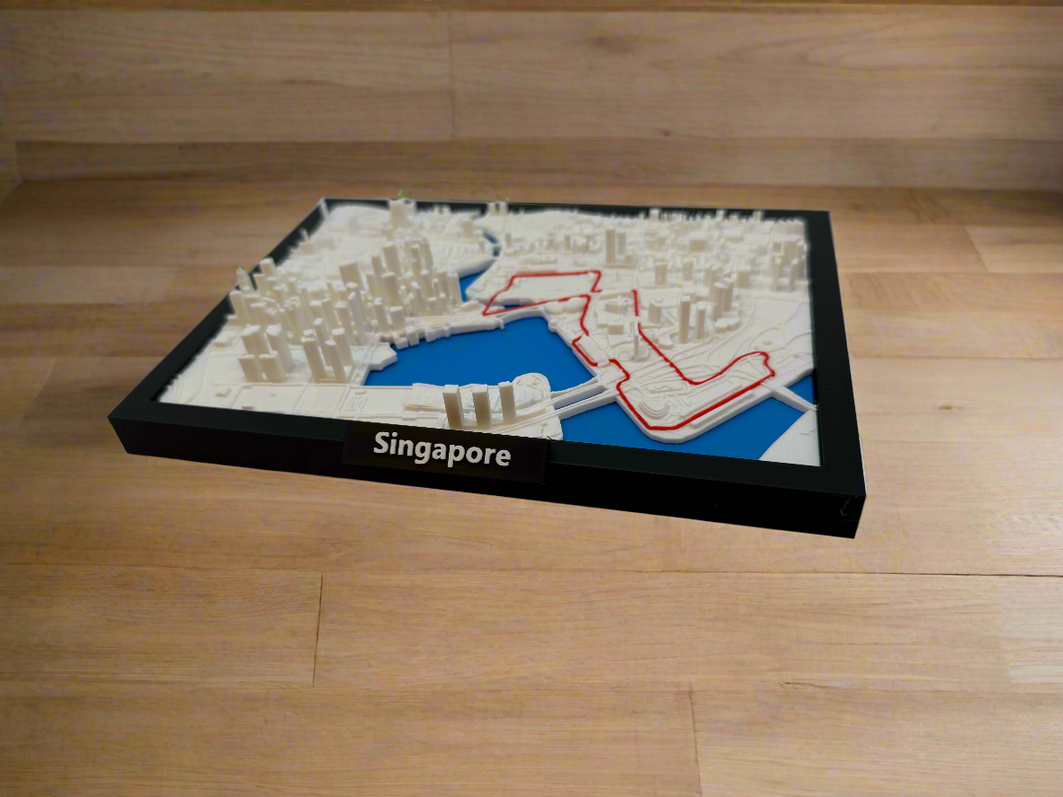 Miniature F1 Circuit: Singapore - Premium Quality