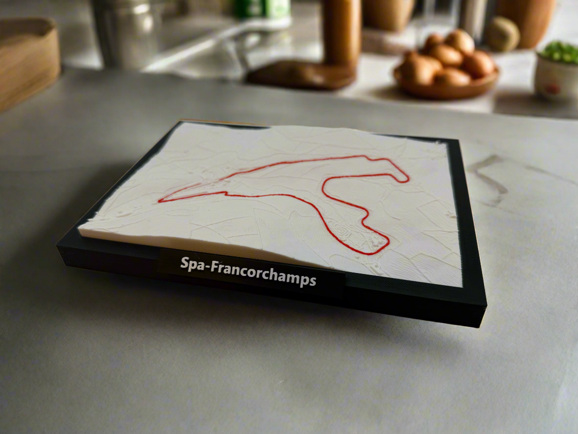 Miniature F1 Circuit: Spa Francorchamps - Premium Quality