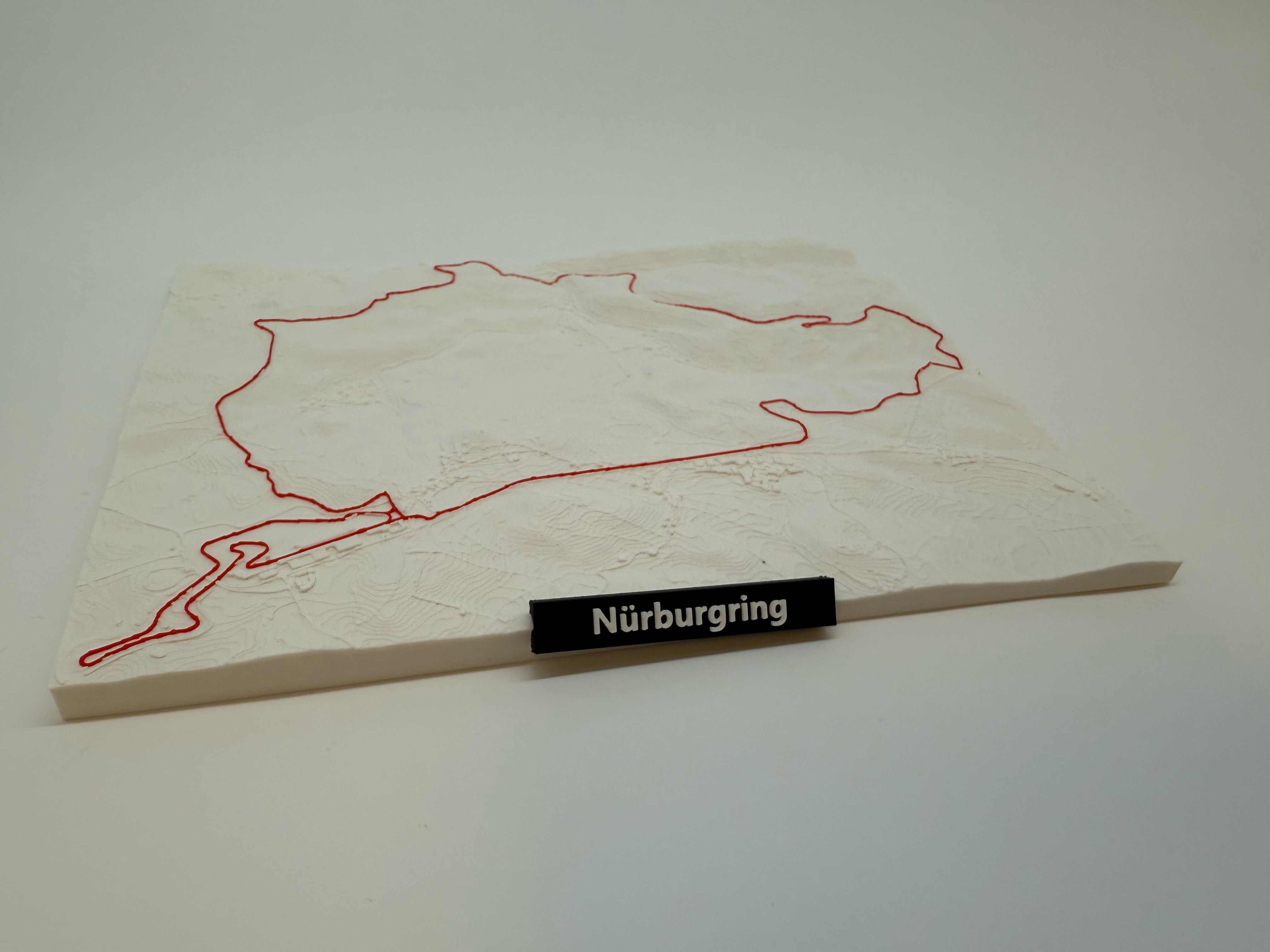 Miniature F1 Circuit: Nürburgring Nordschleife - Premium Quality