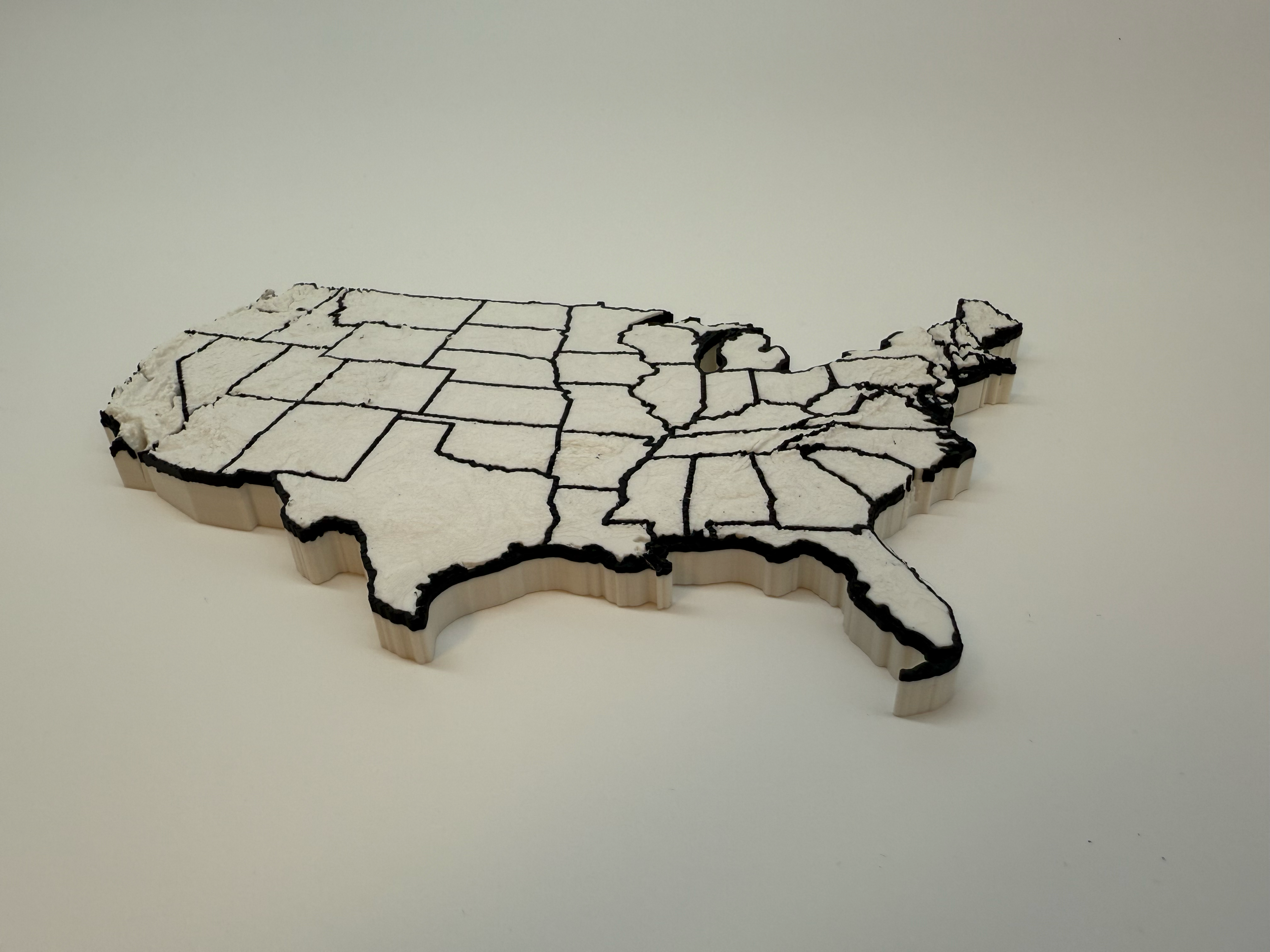 Miniature Map of United States - Premium Quality