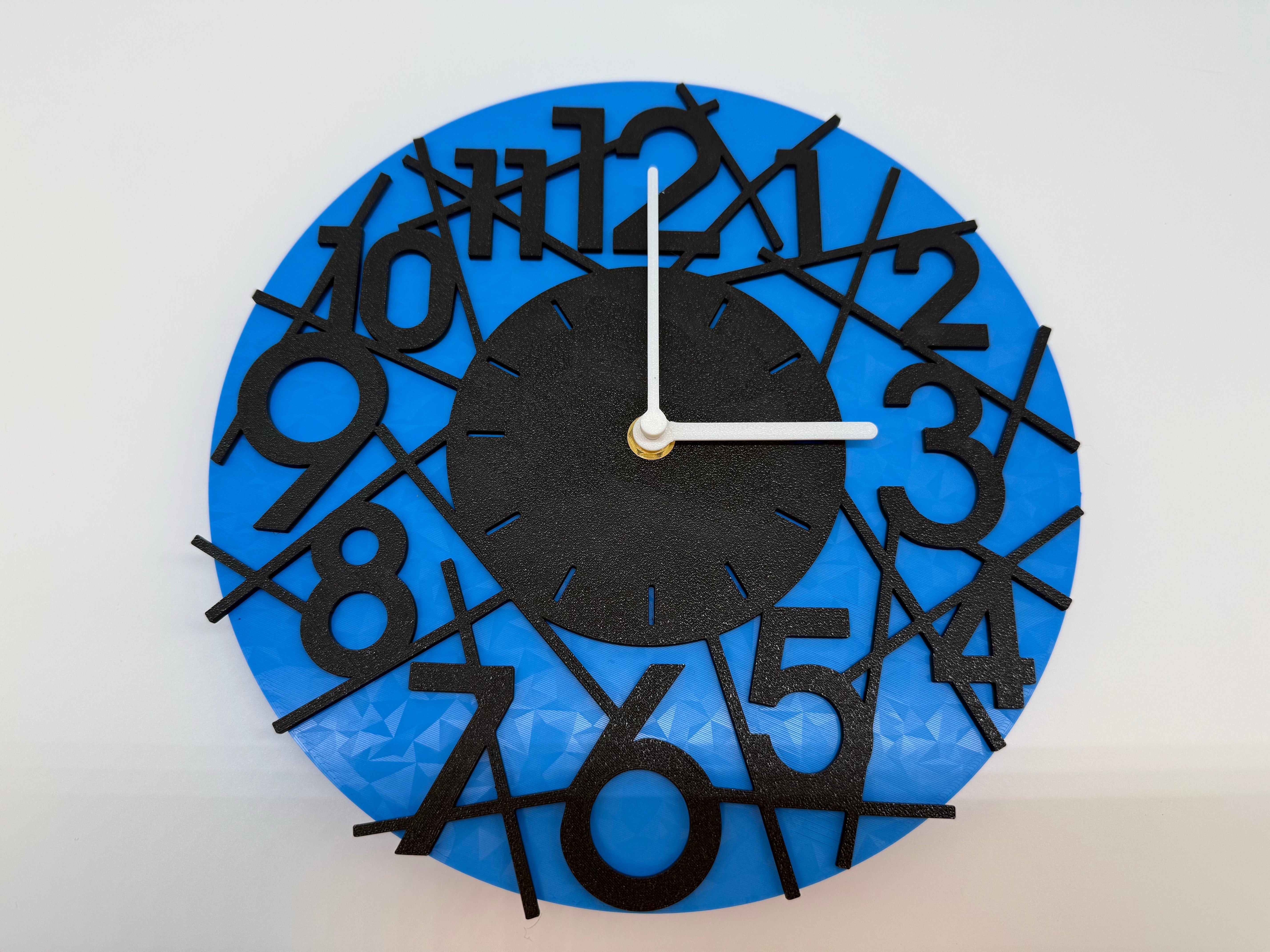 Stylish Wall Clock Black - Premium Quality