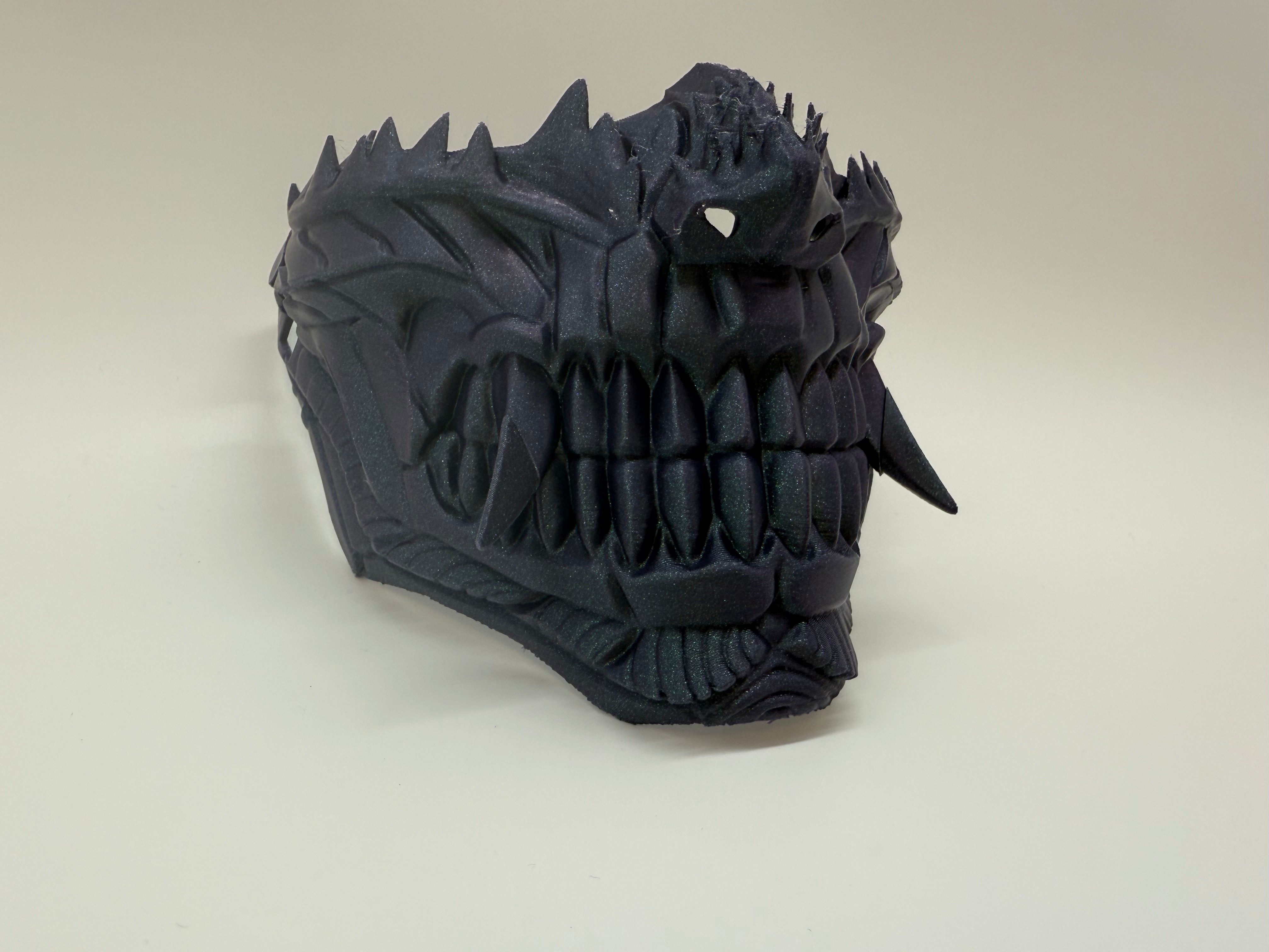 Oni Face Mask – Demonic and Detailed Design – Premium Quality